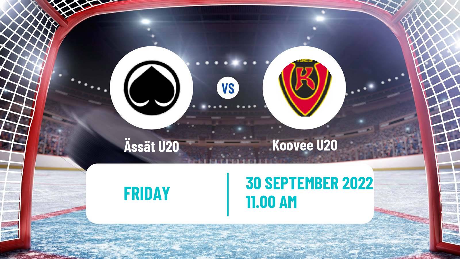 Hockey Finnish SM-sarja U20 Ässät U20 - Koovee U20