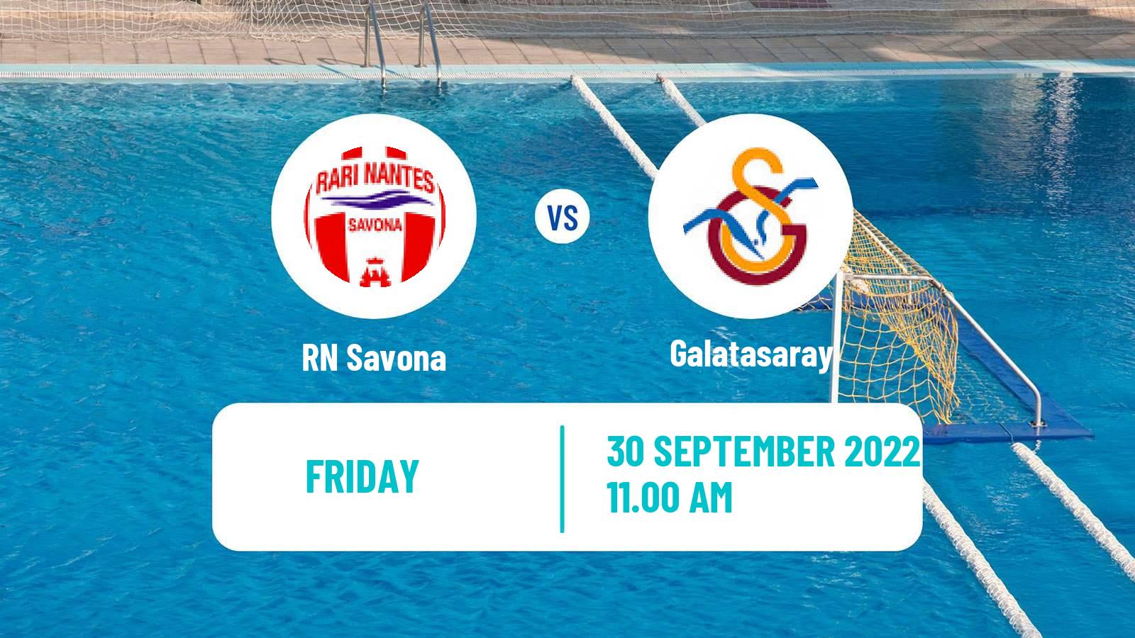Water polo Champions League Water Polo Savona - Galatasaray