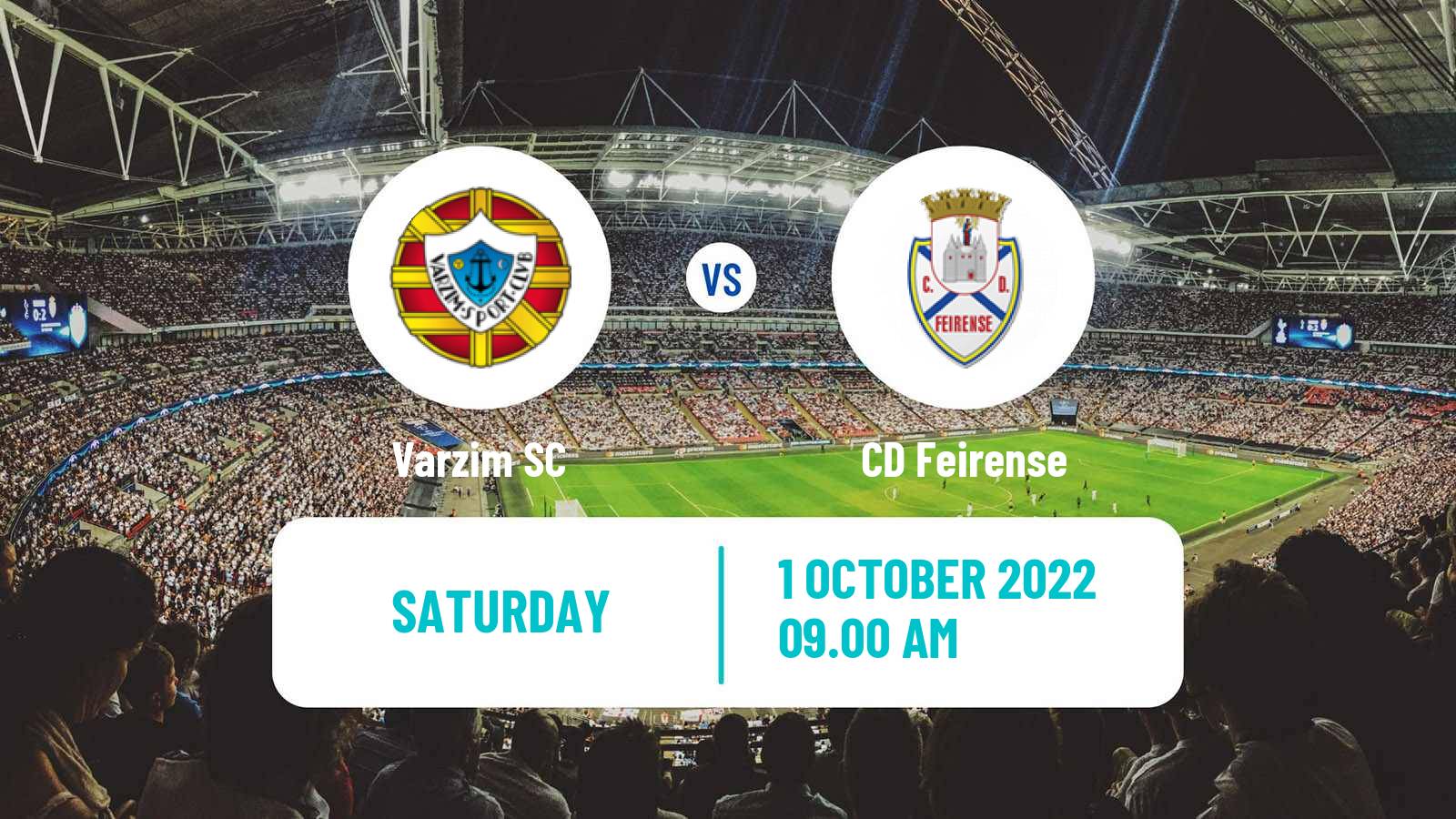 Soccer Taça de Portugal Varzim - Feirense