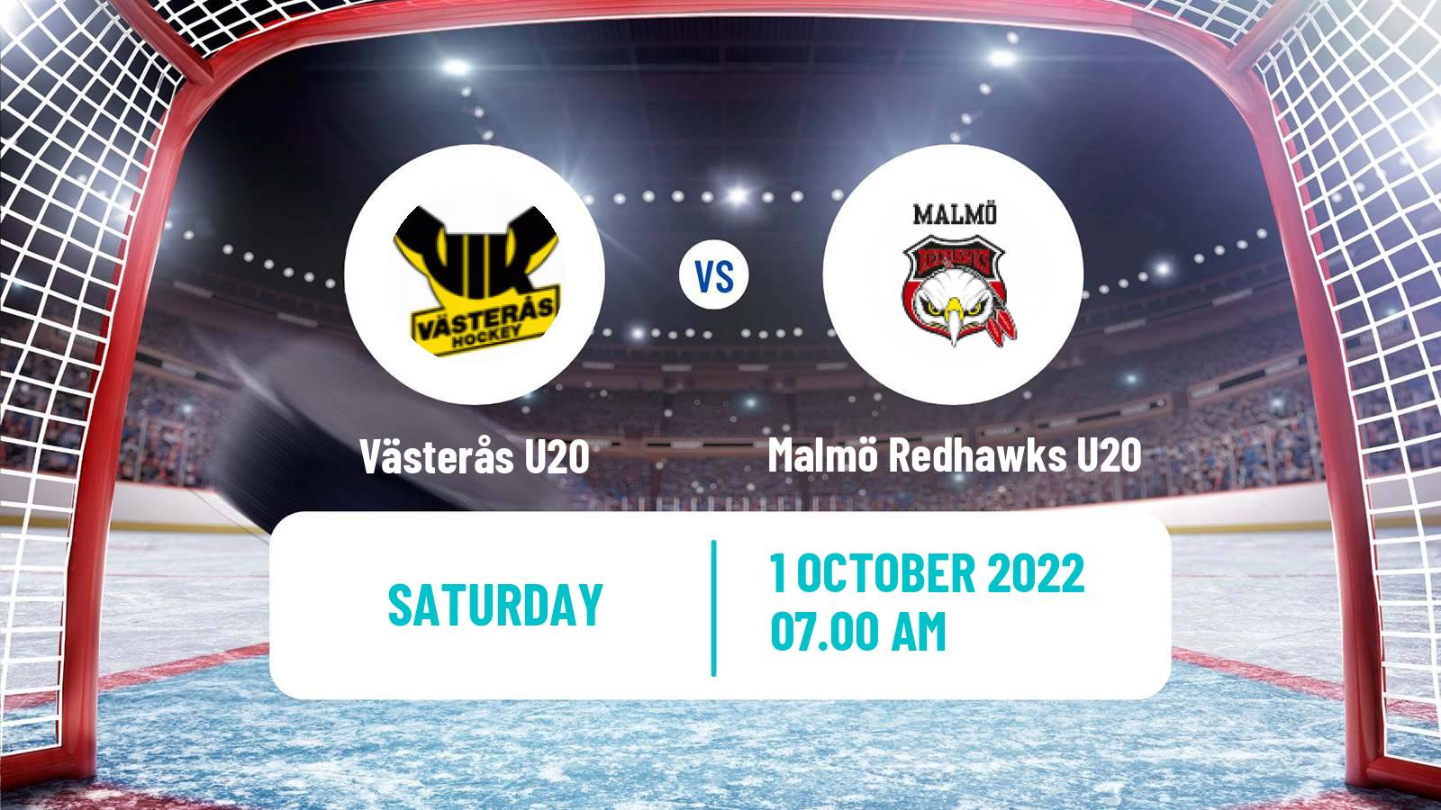 Hockey Swedish Superelit U20 Hockey Västerås U20 - Malmö Redhawks U20