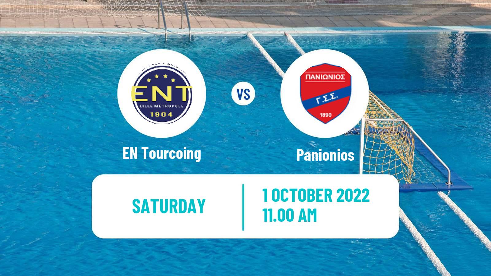 Water polo Champions League Water Polo Tourcoing - Panionios