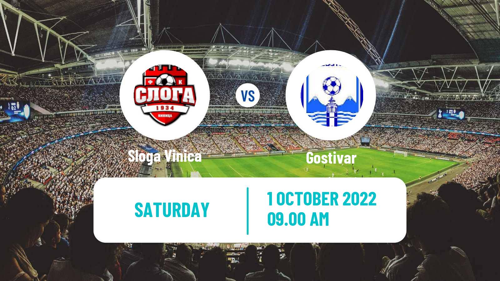Soccer North Macedonian 2 MFL Sloga Vinica - Gostivar