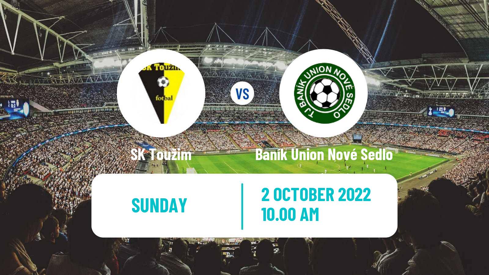 Soccer Czech Karlovarsky KP Toužim - Baník Union Nové Sedlo