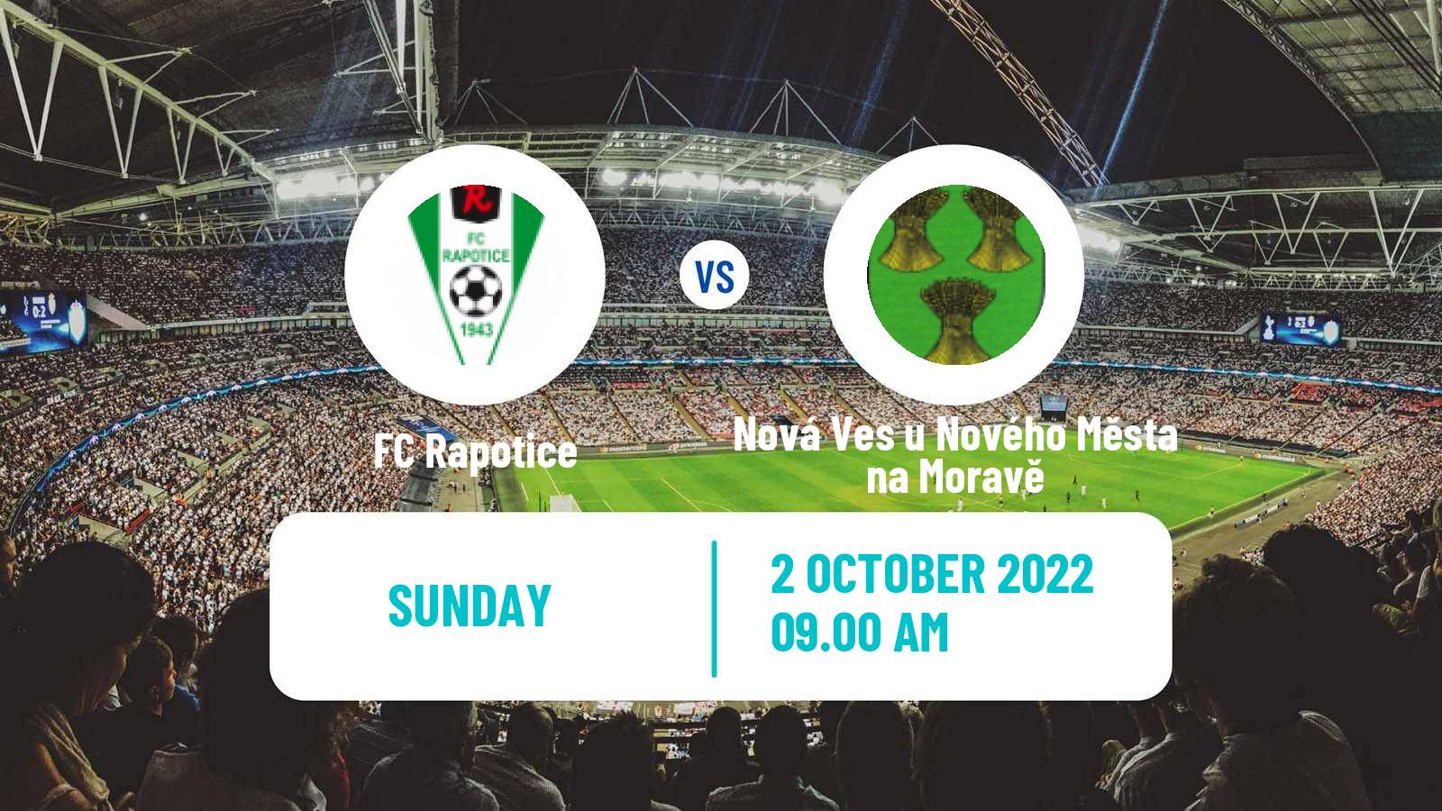 Soccer Czech Vysocina KP Rapotice - Nová Ves u Nového Města na Moravě