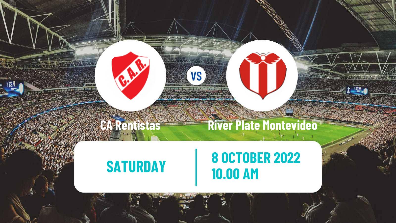 Soccer Uruguayan Primera Division Rentistas - River Plate Montevideo