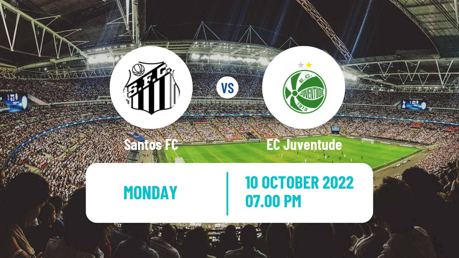 Soccer Brazilian Serie A Santos - Juventude