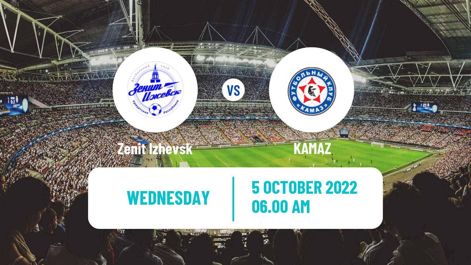 Soccer Russian Cup Zenit Izhevsk - KAMAZ