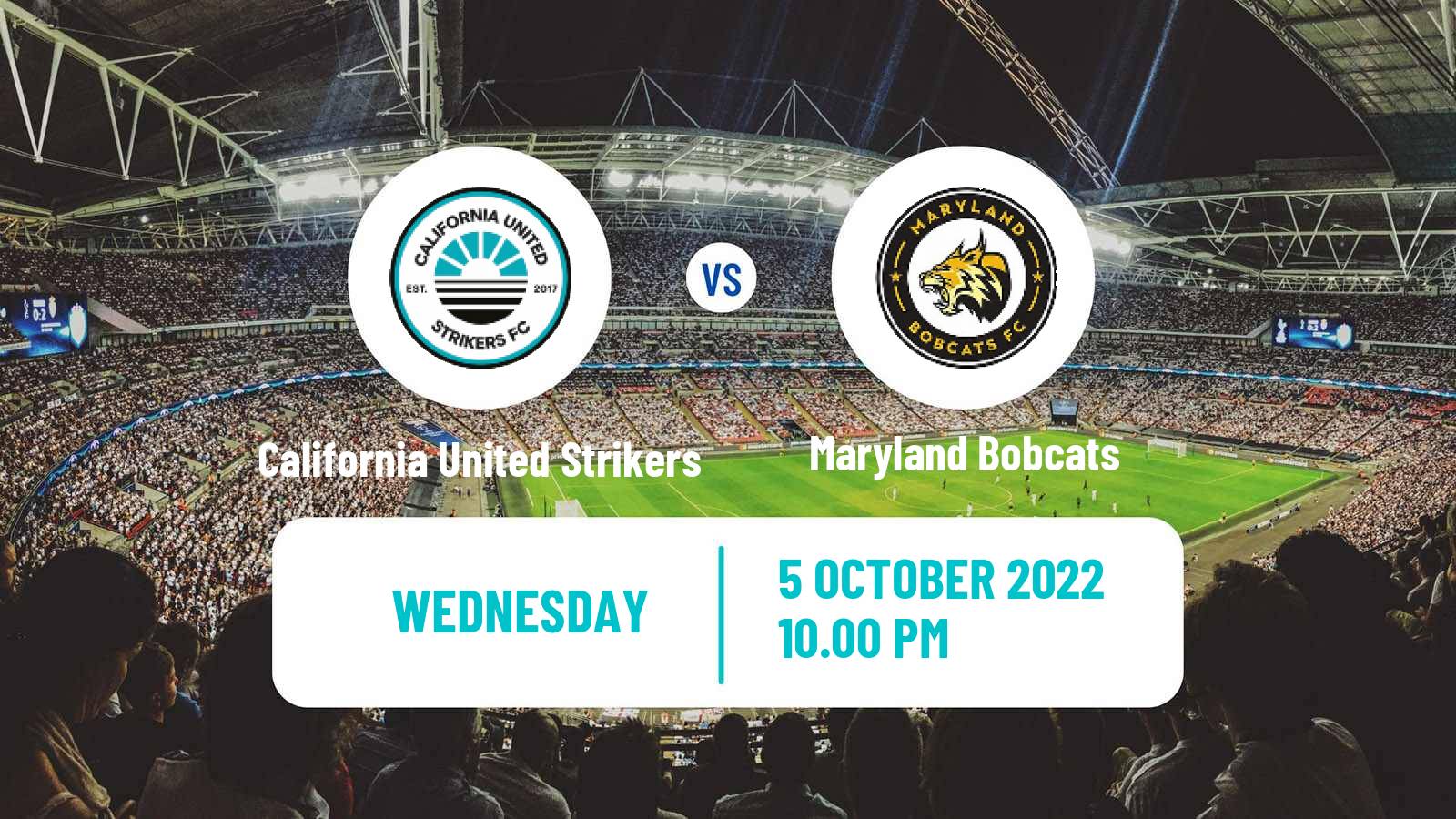 Soccer US NISA California United Strikers - Maryland Bobcats