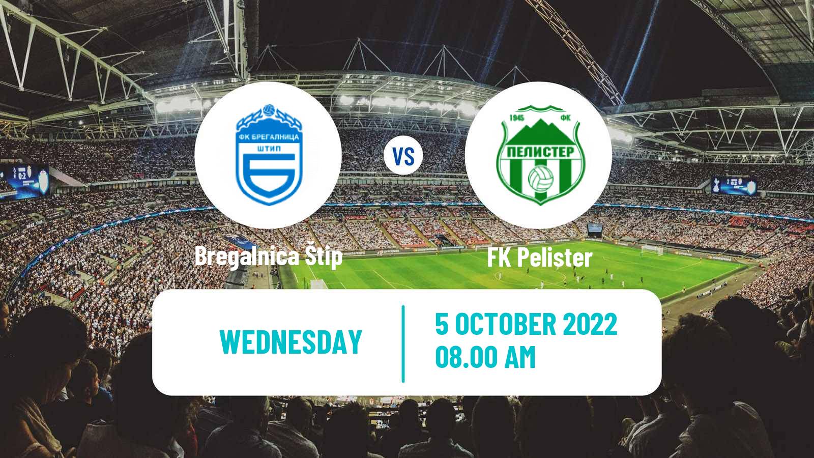 Soccer North Macedonian Cup Bregalnica Štip - Pelister