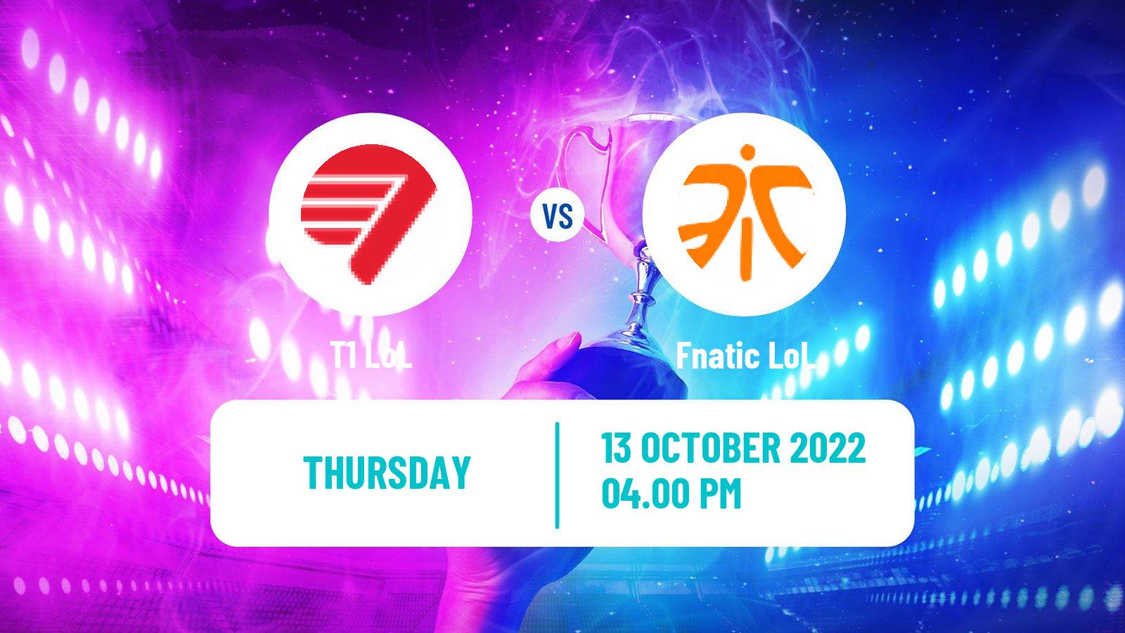 Esports eSports T1 - Fnatic