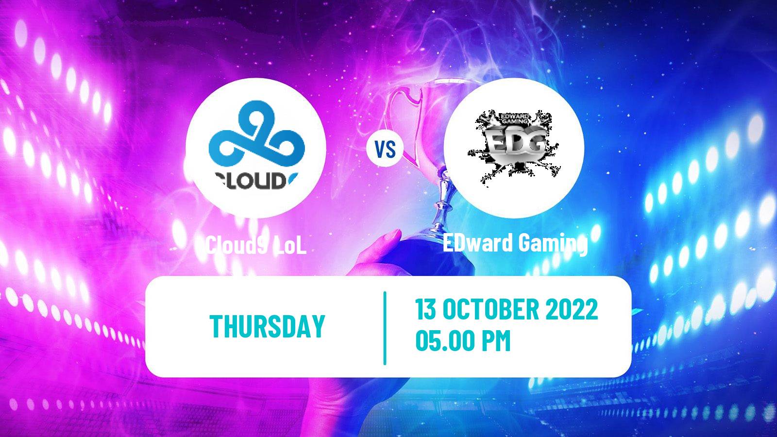 Esports eSports Cloud9 - EDward Gaming
