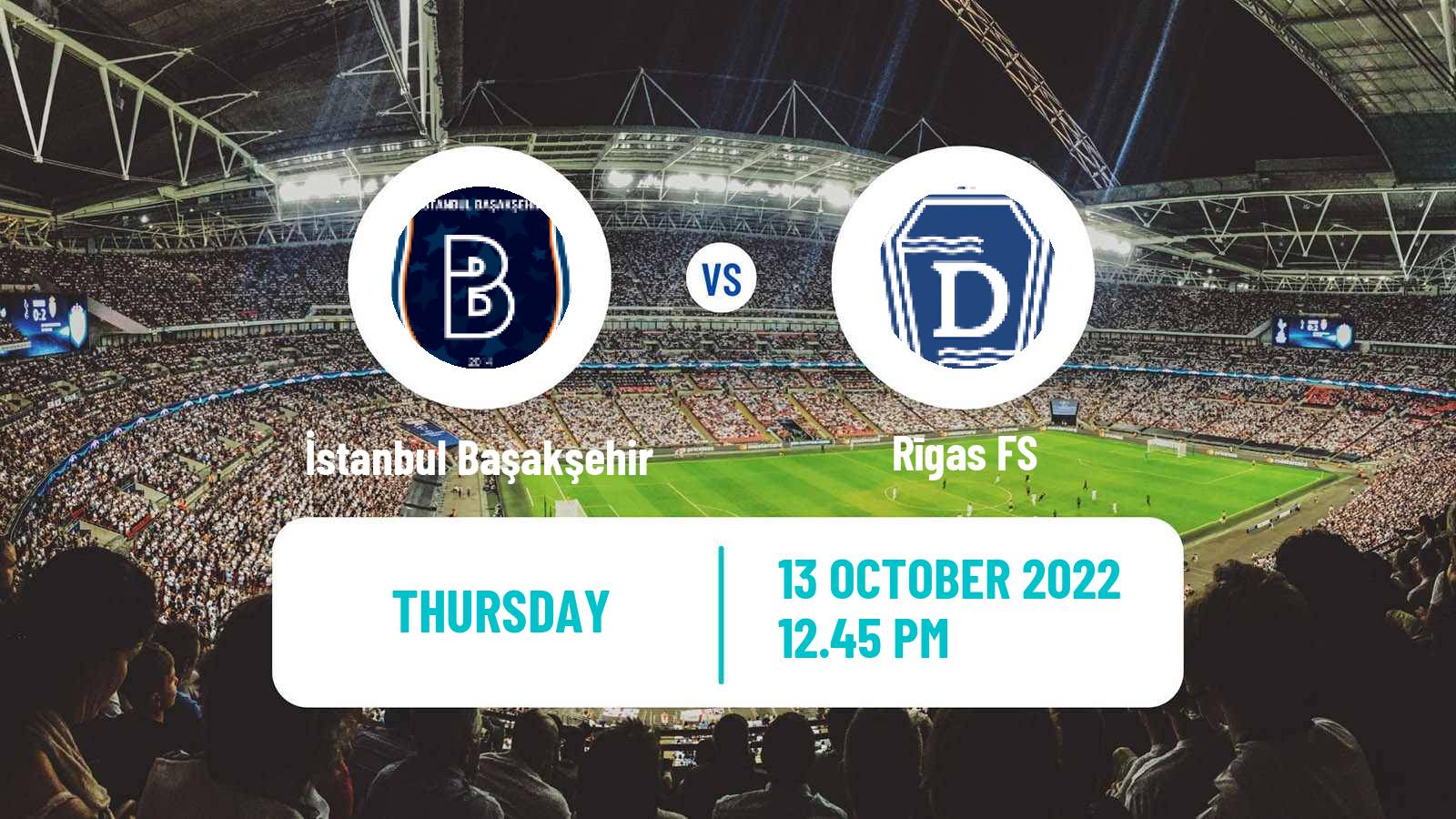 Soccer UEFA Europa Conference League İstanbul Başakşehir - RFS