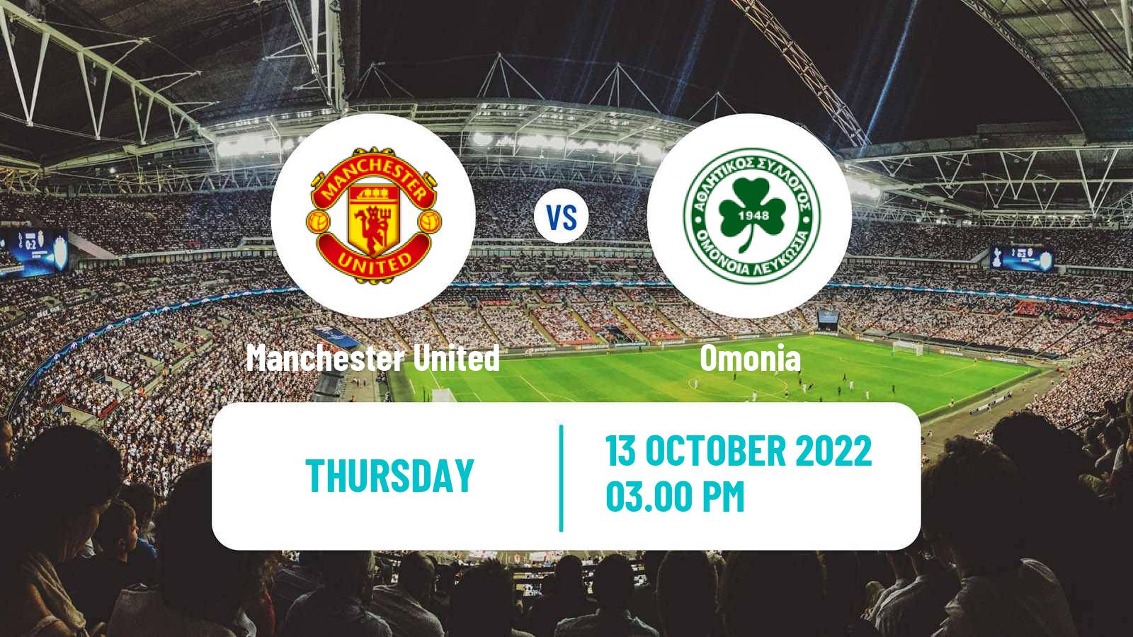 Soccer UEFA Europa League Manchester United - Omonia