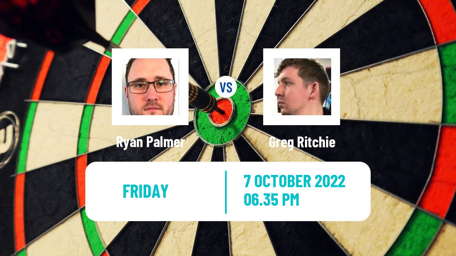 Darts Darts Ryan Palmer - Greg Ritchie