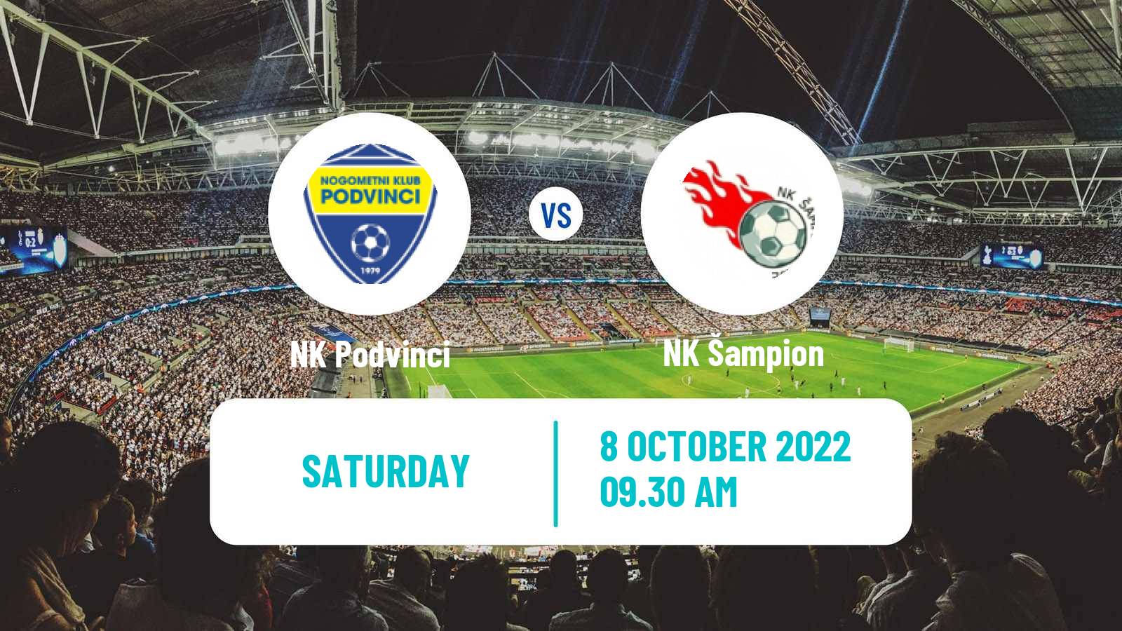 Soccer Slovenian 3 SNL East Podvinci - Šampion