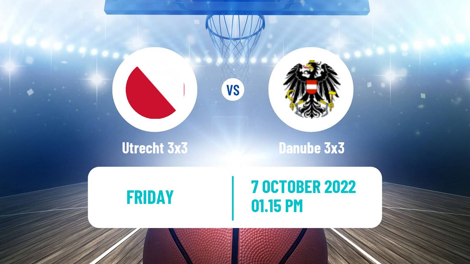 Basketball World Tour Paris 3x3 Utrecht 3x3 - Danube 3x3