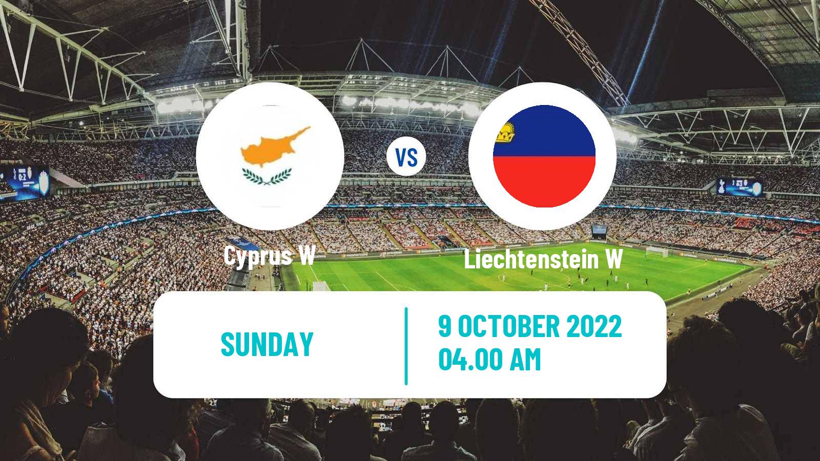 Soccer Friendly International Women Cyprus W - Liechtenstein W