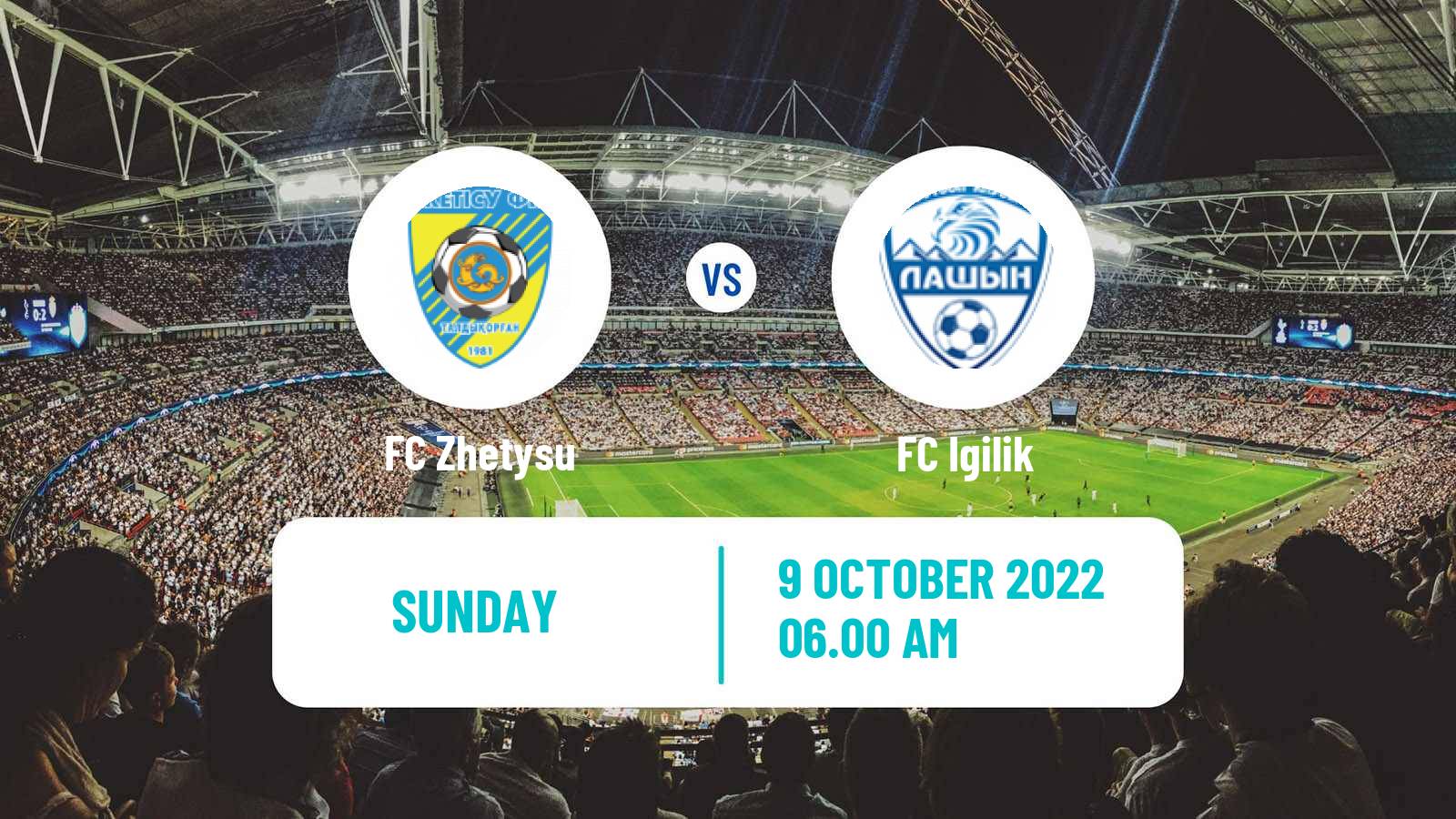Soccer Kazakh First Division Zhetysu - Igilik