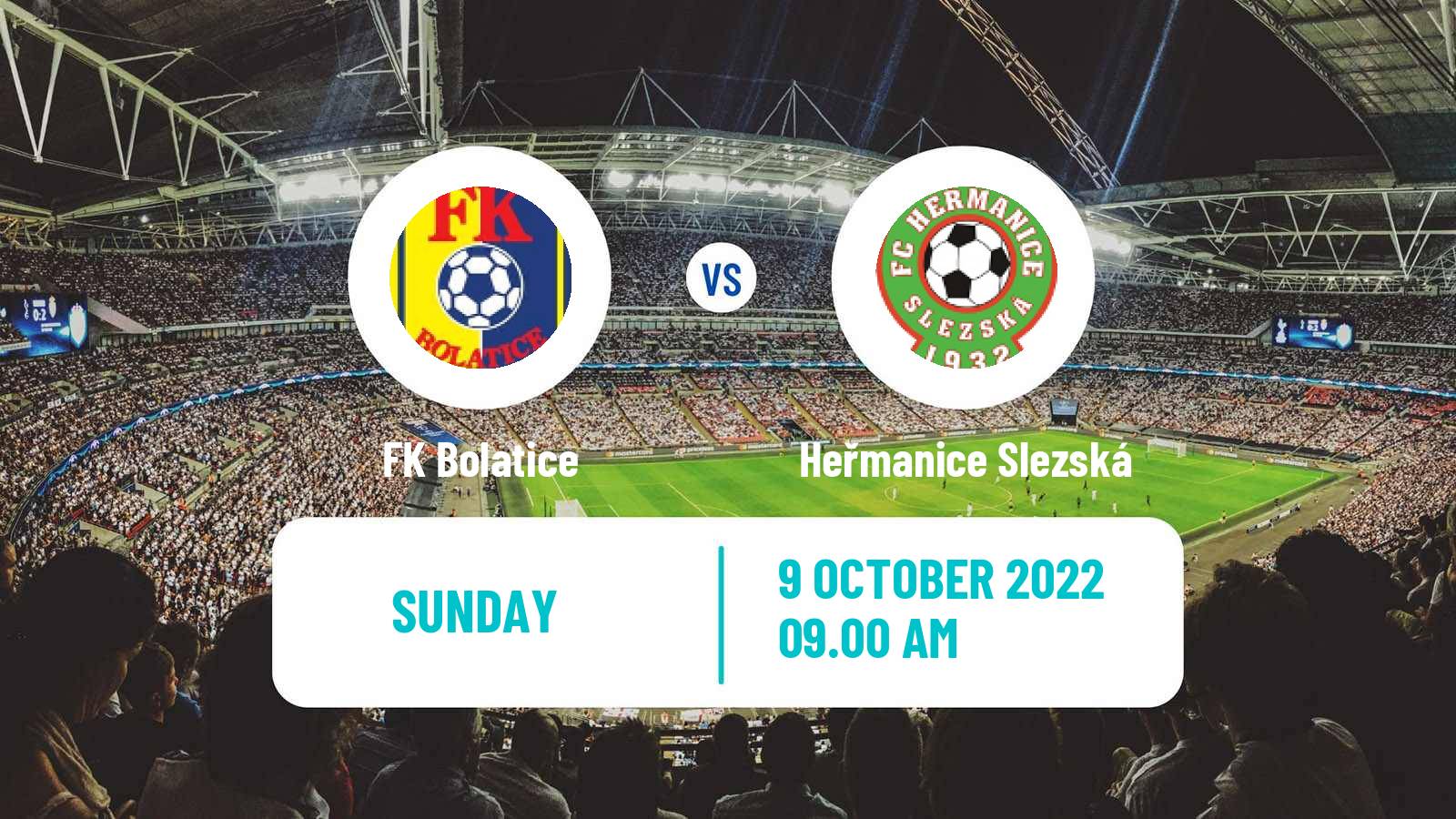 Soccer Czech Moravskoslezsky KP Bolatice - Heřmanice Slezská