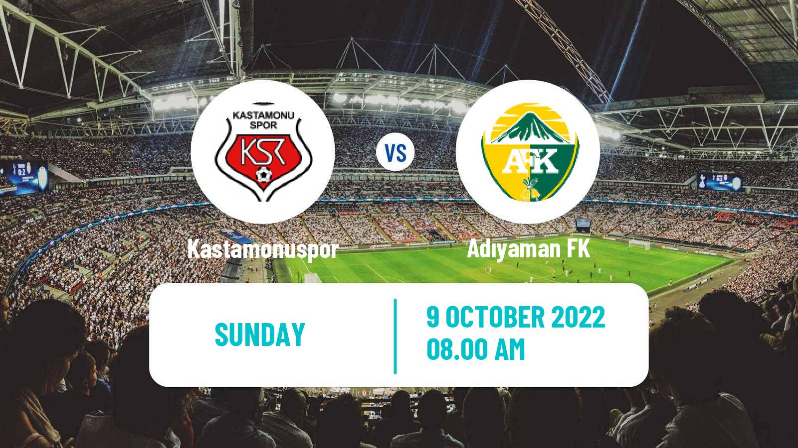 Soccer Turkish Second League Red Group Kastamonuspor - Adıyaman