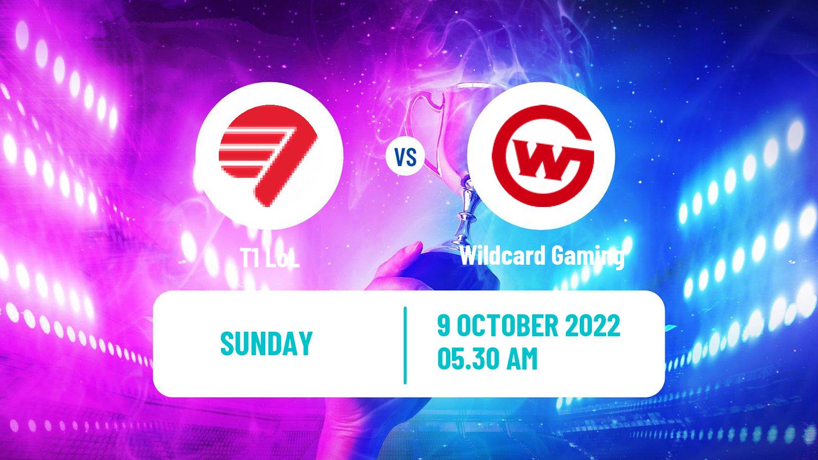 Esports eSports T1 - Wildcard Gaming