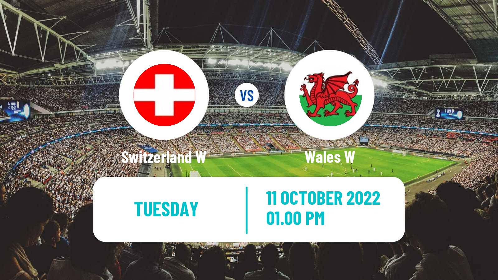 Soccer FIFA World Cup Women Switzerland W - Wales W