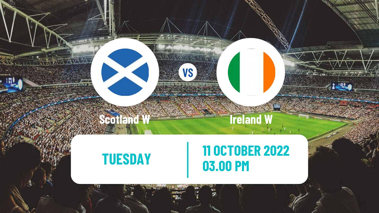 Soccer FIFA World Cup Women Scotland W - Ireland W