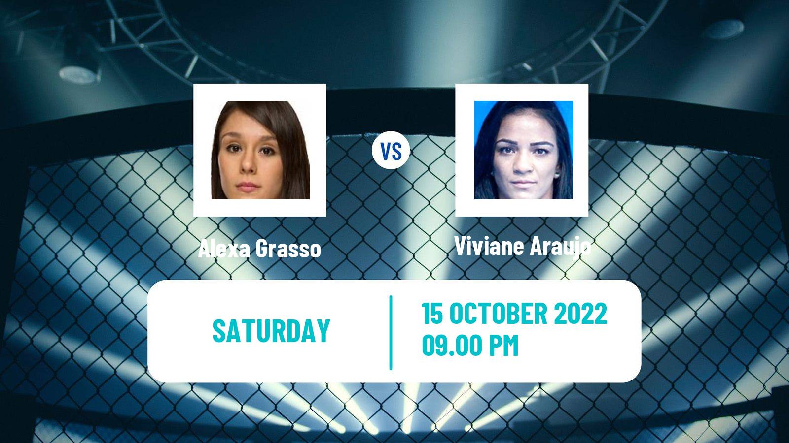 MMA MMA Alexa Grasso - Viviane Araujo