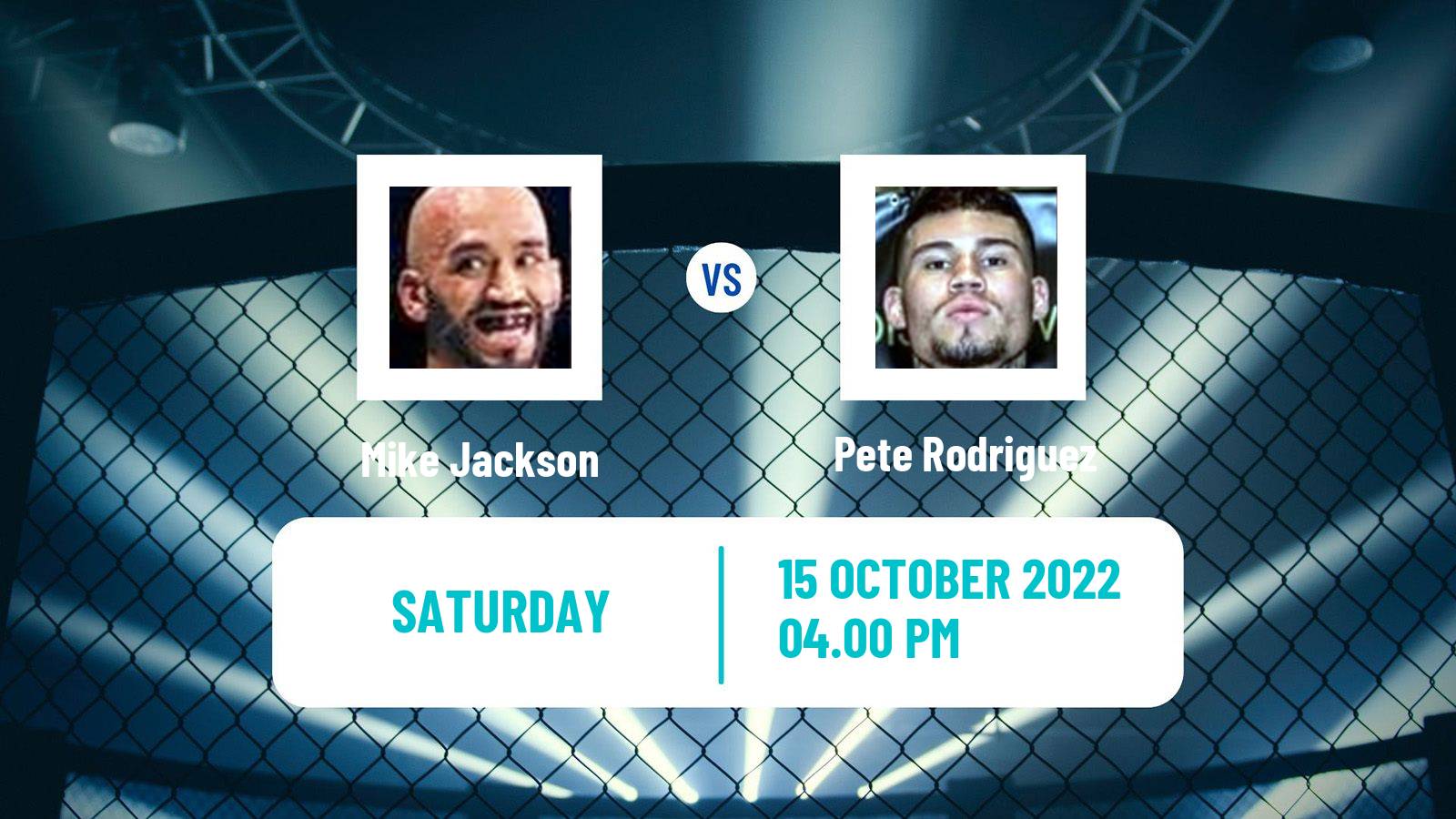 MMA MMA Mike Jackson - Pete Rodriguez