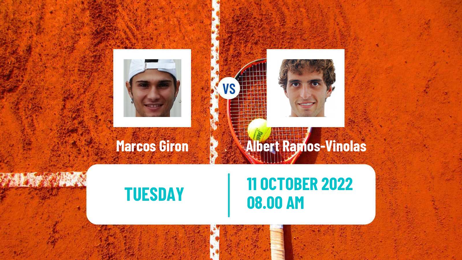 Tennis ATP Gijon Marcos Giron - Albert Ramos-Vinolas