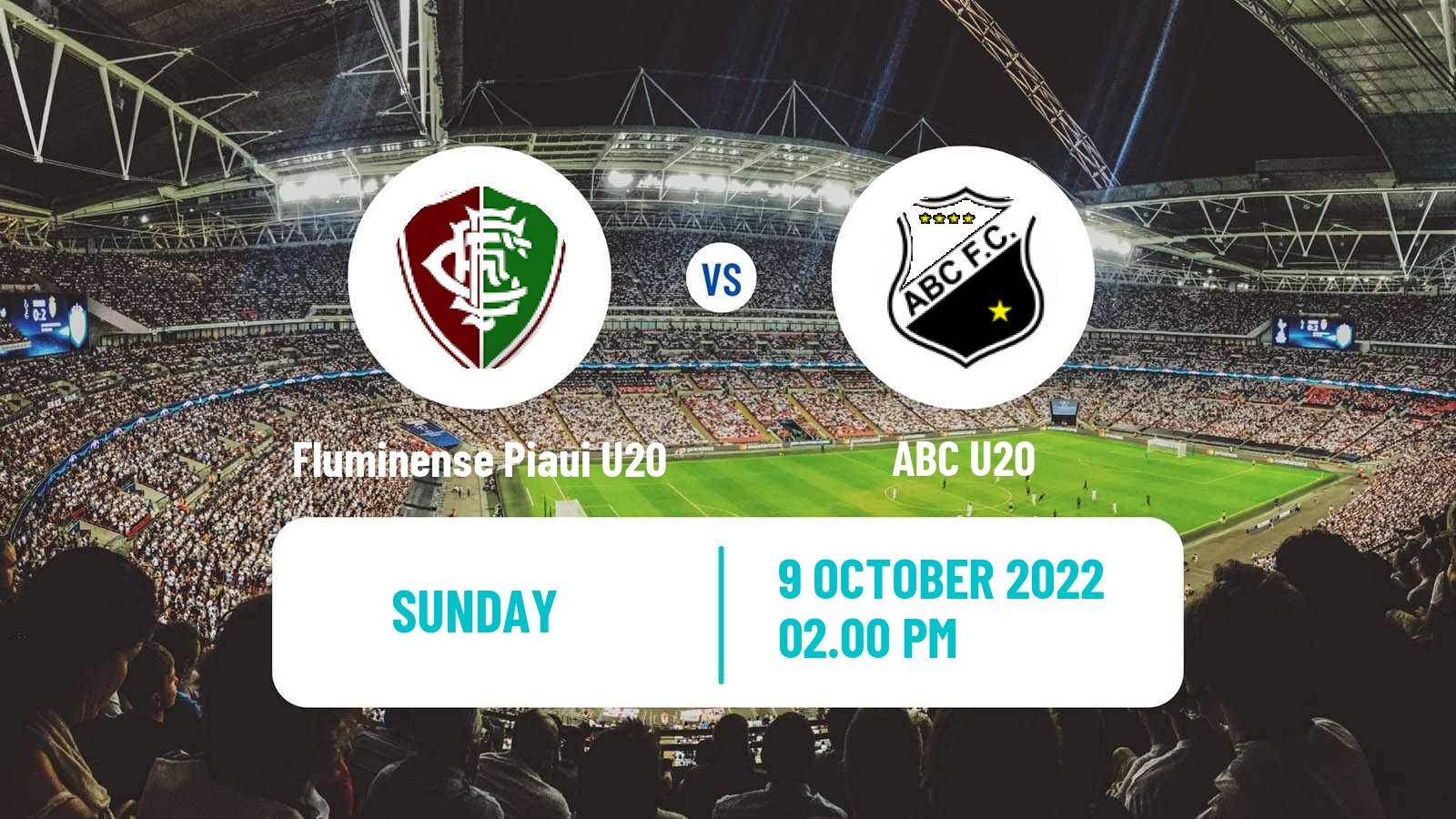 Soccer Copa do Brasil U20 Fluminense Piaui U20 - ABC U20