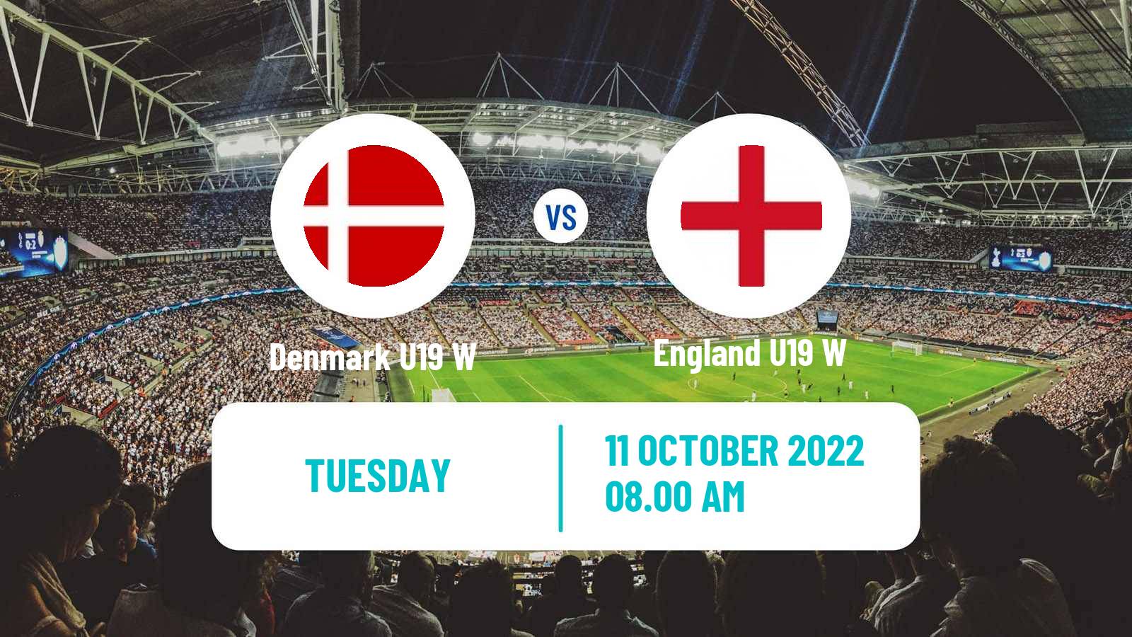Soccer UEFA Euro U19 Women Denmark U19 W - England U19 W