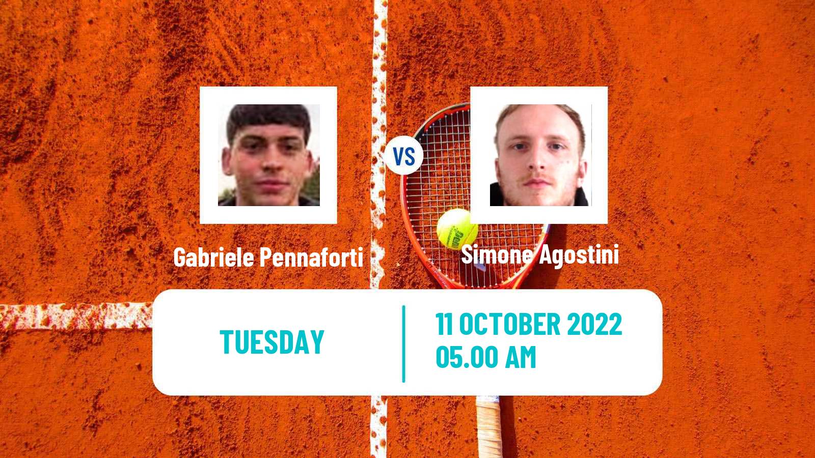 Tennis ITF Tournaments Gabriele Pennaforti - Simone Agostini