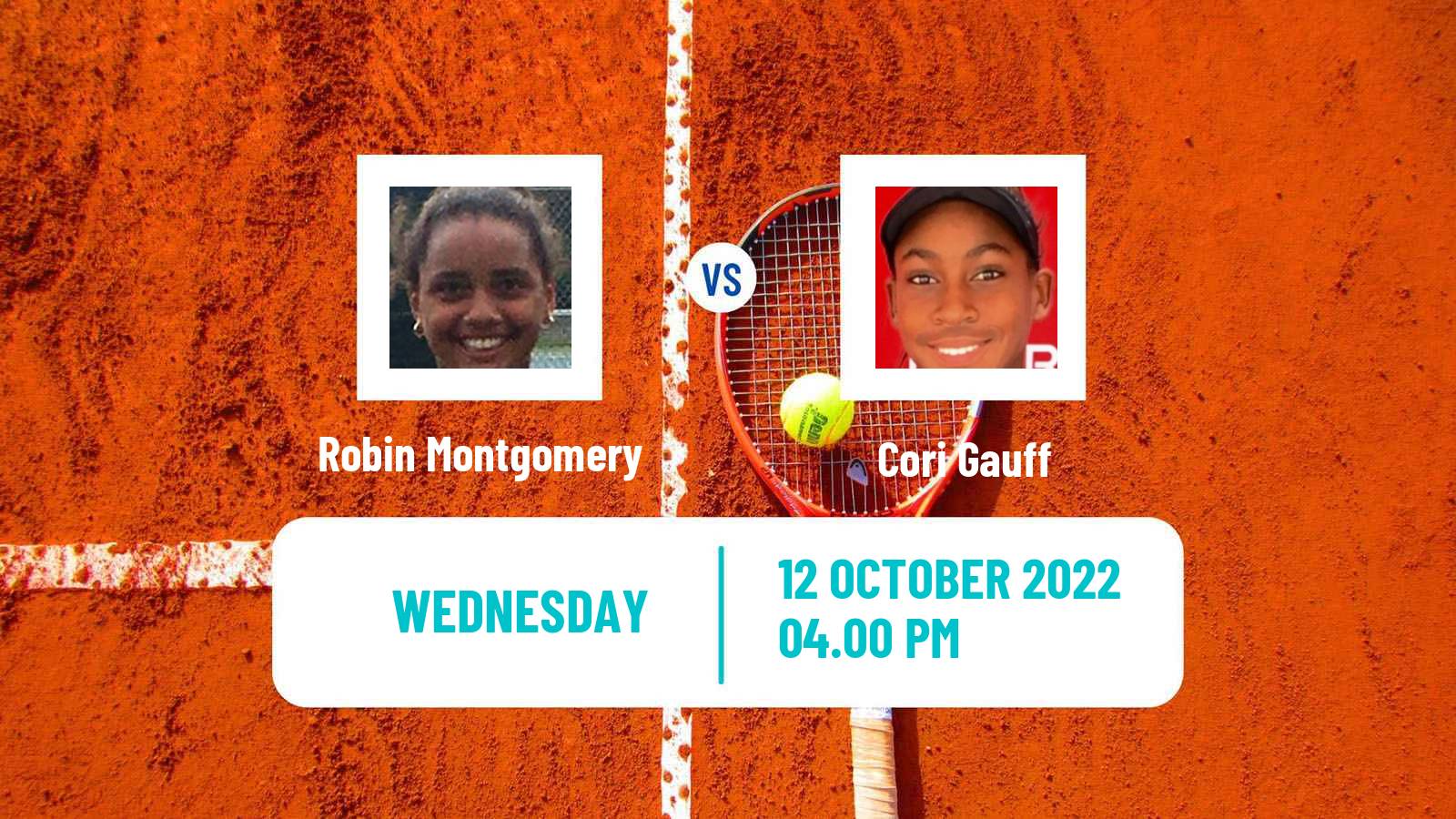 Tennis WTA San Diego Robin Montgomery - Cori Gauff