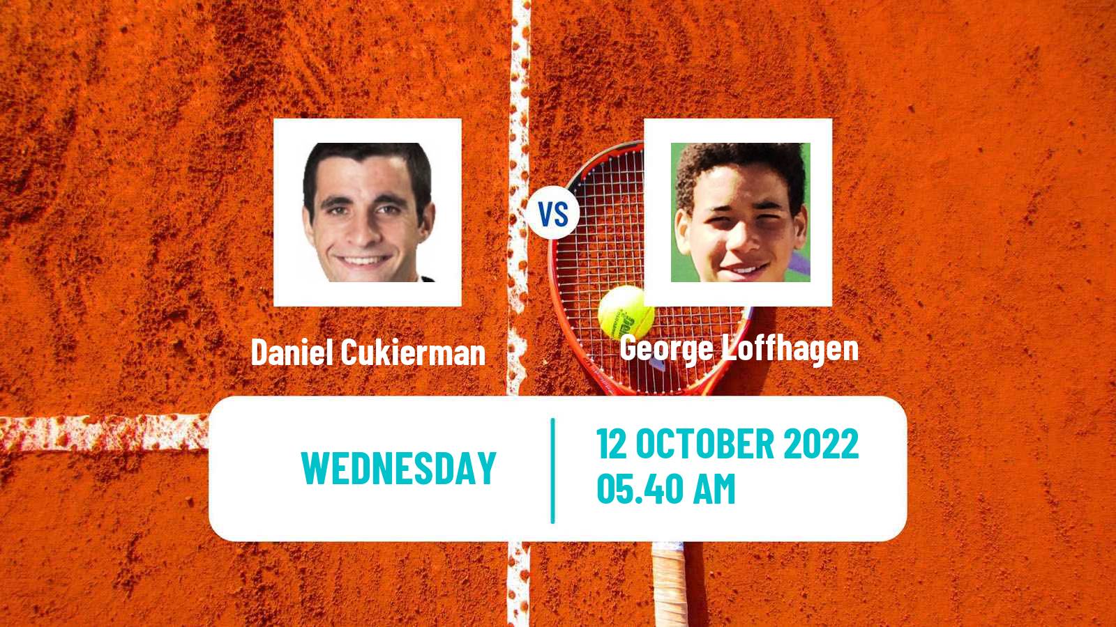 Tennis ITF Tournaments Daniel Cukierman - George Loffhagen