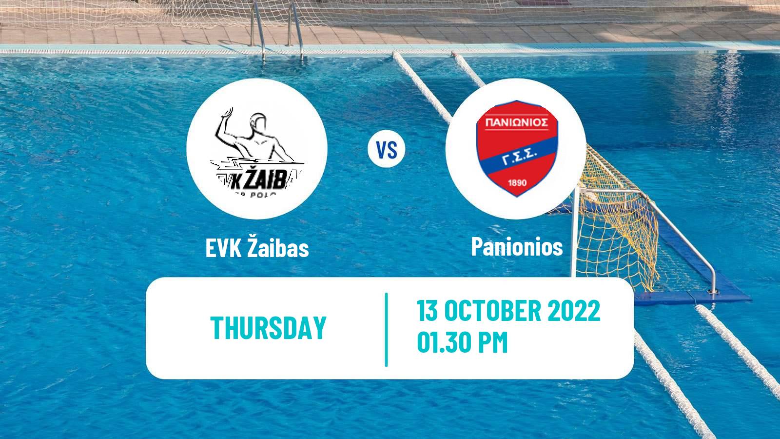 Water polo Champions League Water Polo Žaibas - Panionios