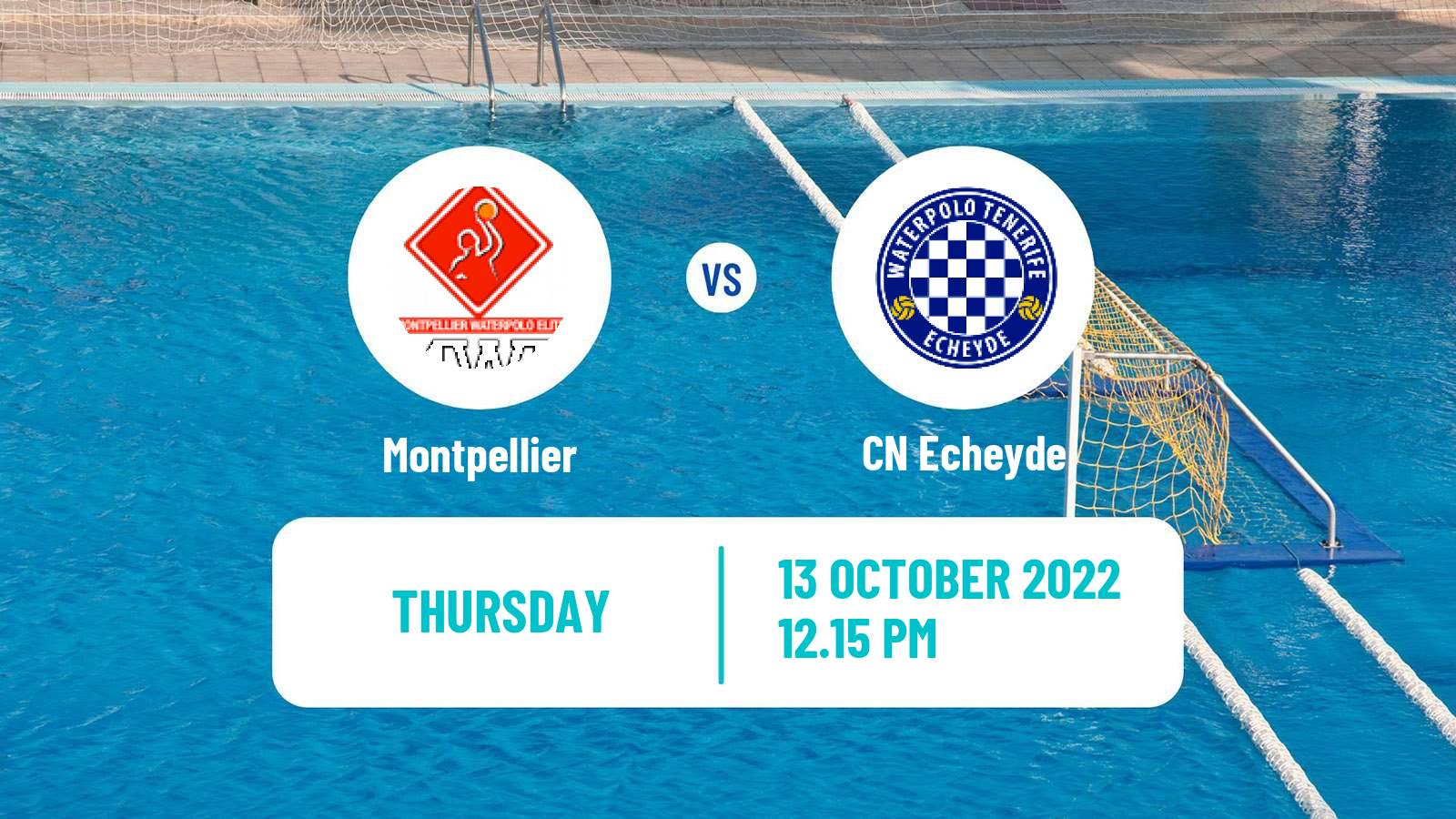 Water polo Euro Cup Water Polo Montpellier - Echeyde