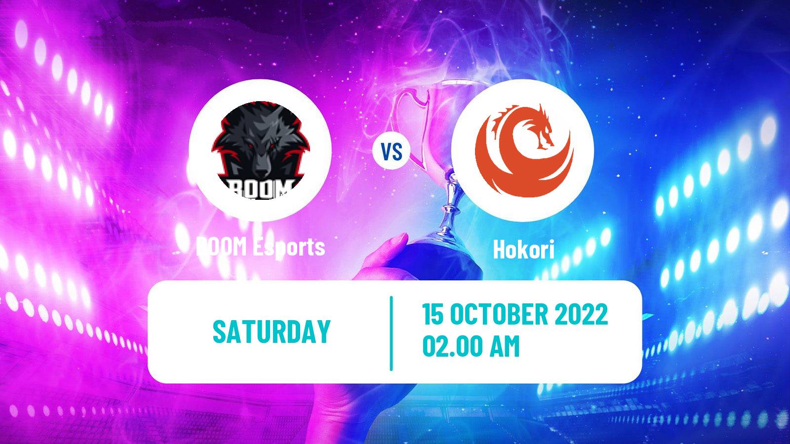Esports eSports BOOM Esports - Hokori