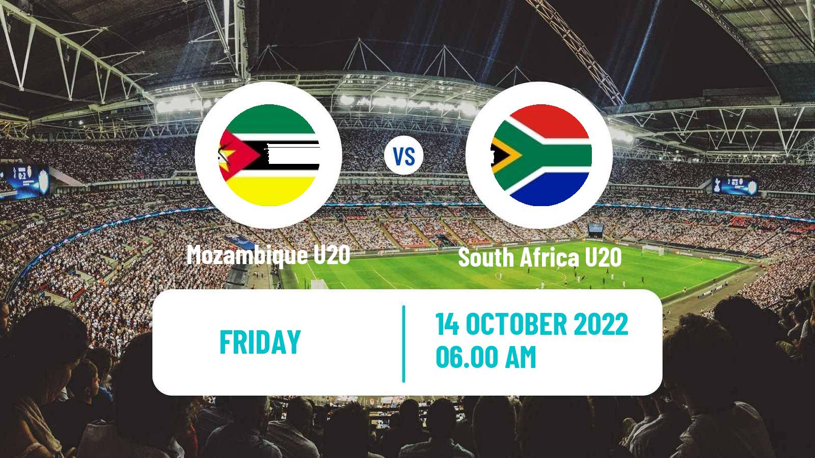 Soccer COSAFA Championship U20 Mozambique U20 - South Africa U20