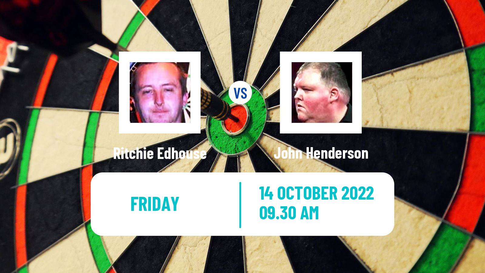 Darts Darts Ritchie Edhouse - John Henderson