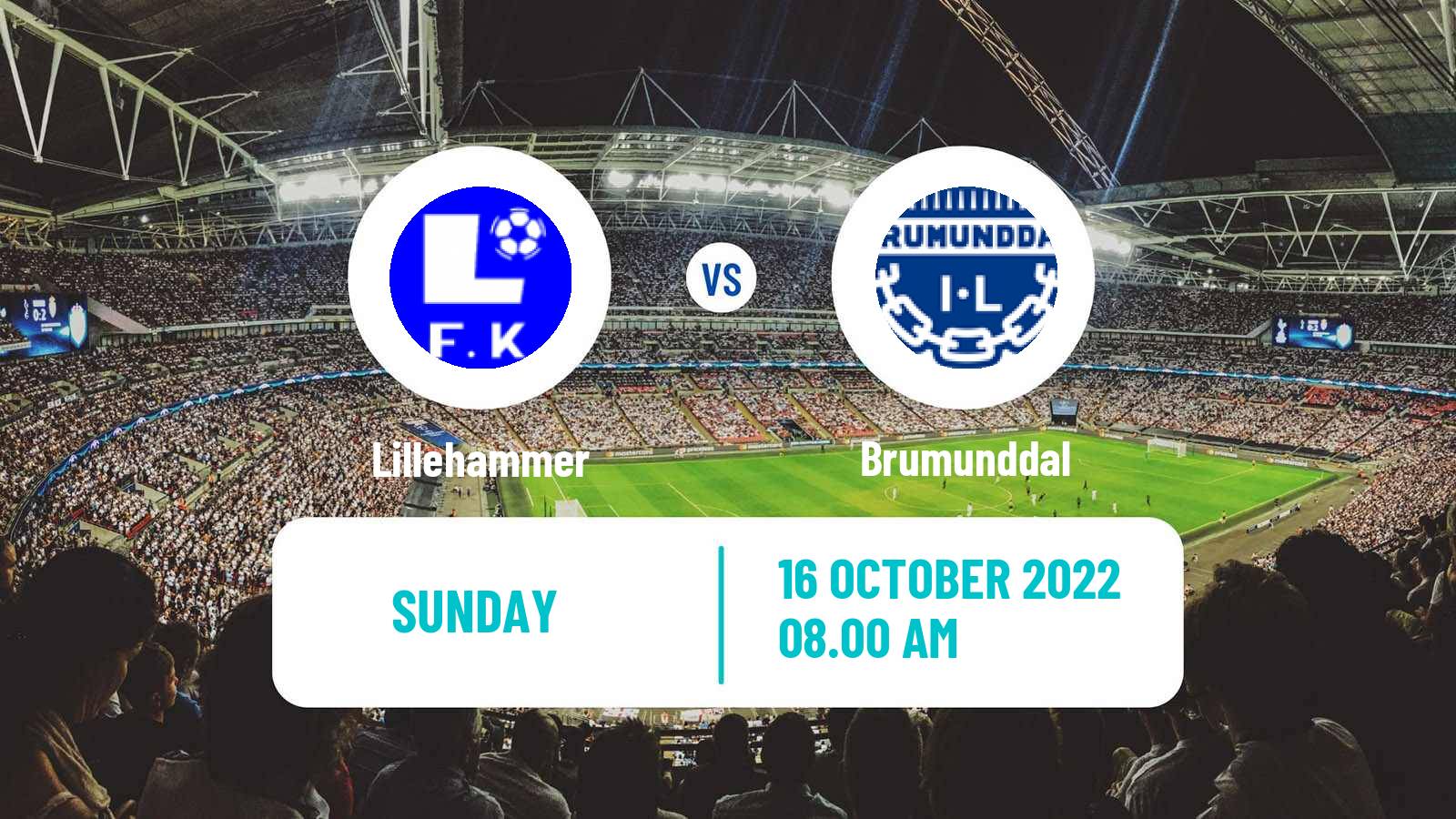 Soccer Norwegian Division 3 - Group 2 Lillehammer - Brumunddal
