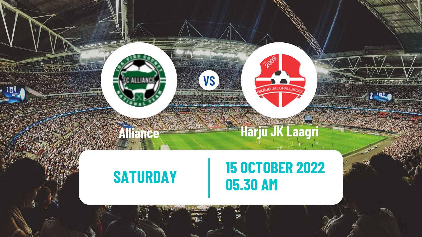 Soccer Estonian Esiliiga Alliance - Harju JK Laagri