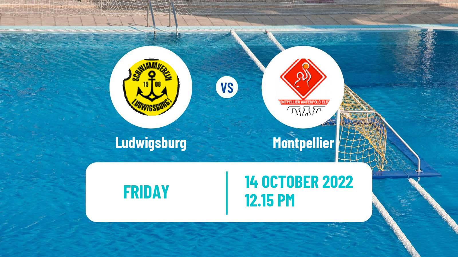 Water polo Euro Cup Water Polo Ludwigsburg - Montpellier