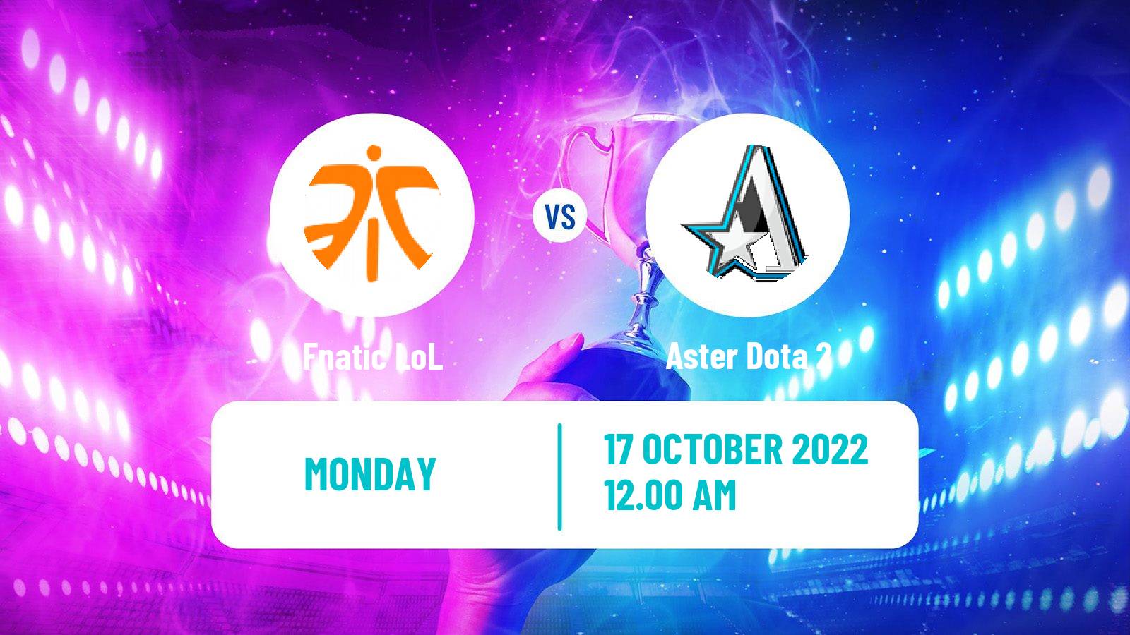 Esports eSports Fnatic - Aster