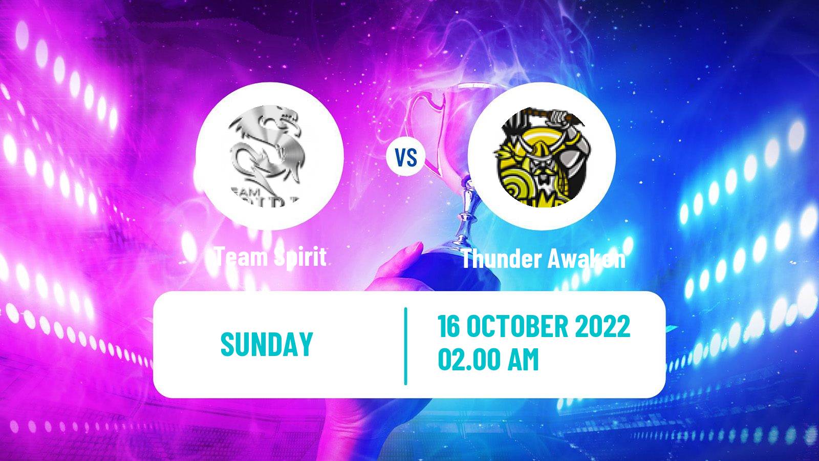 Esports eSports Team Spirit - Thunder Awaken