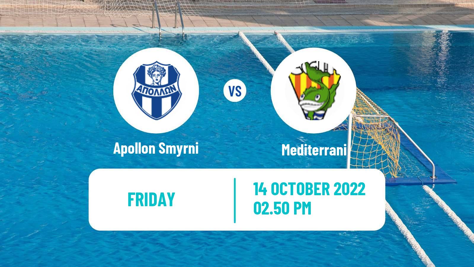 Water polo Euro Cup Water Polo Apollon Smyrni - Mediterrani