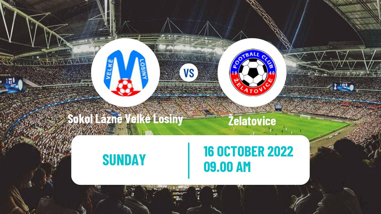 Soccer Czech Olomoucky KP Sokol Lázně Velké Losiny - Želatovice