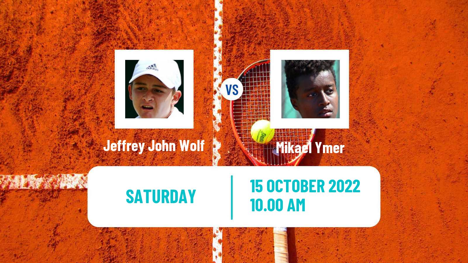 Tennis ATP Florence Jeffrey John Wolf - Mikael Ymer