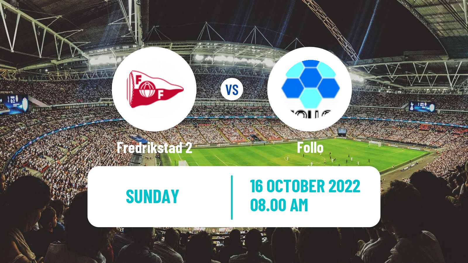 Football Norwegian Division 3 - Group 4 Fredrikstad 2 - Follo