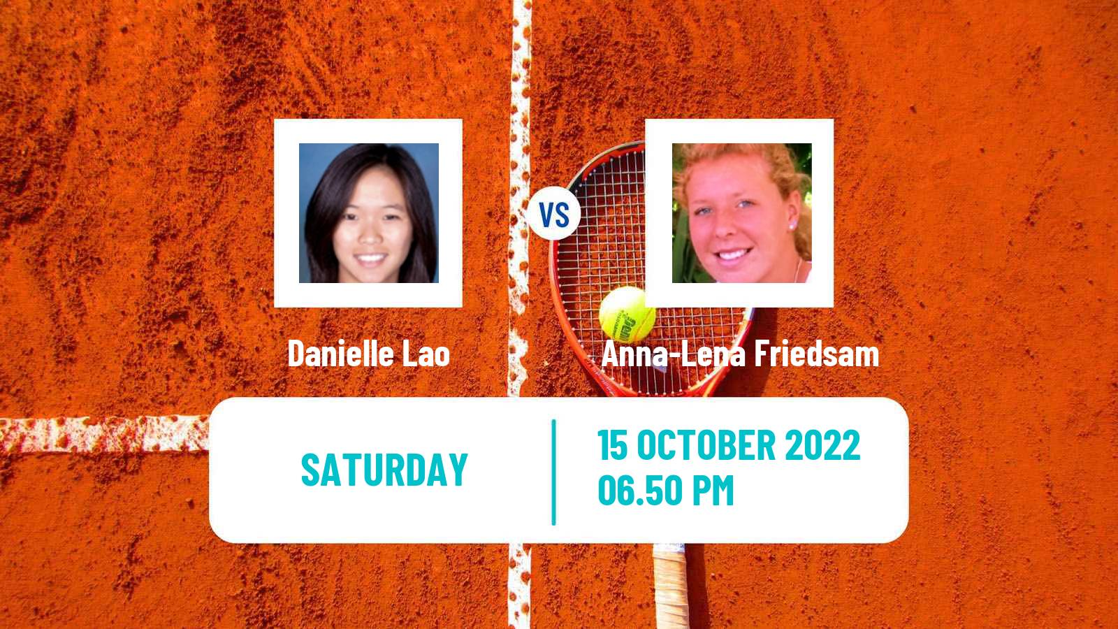 Tennis WTA Guadalajara 2 Danielle Lao - Anna-Lena Friedsam